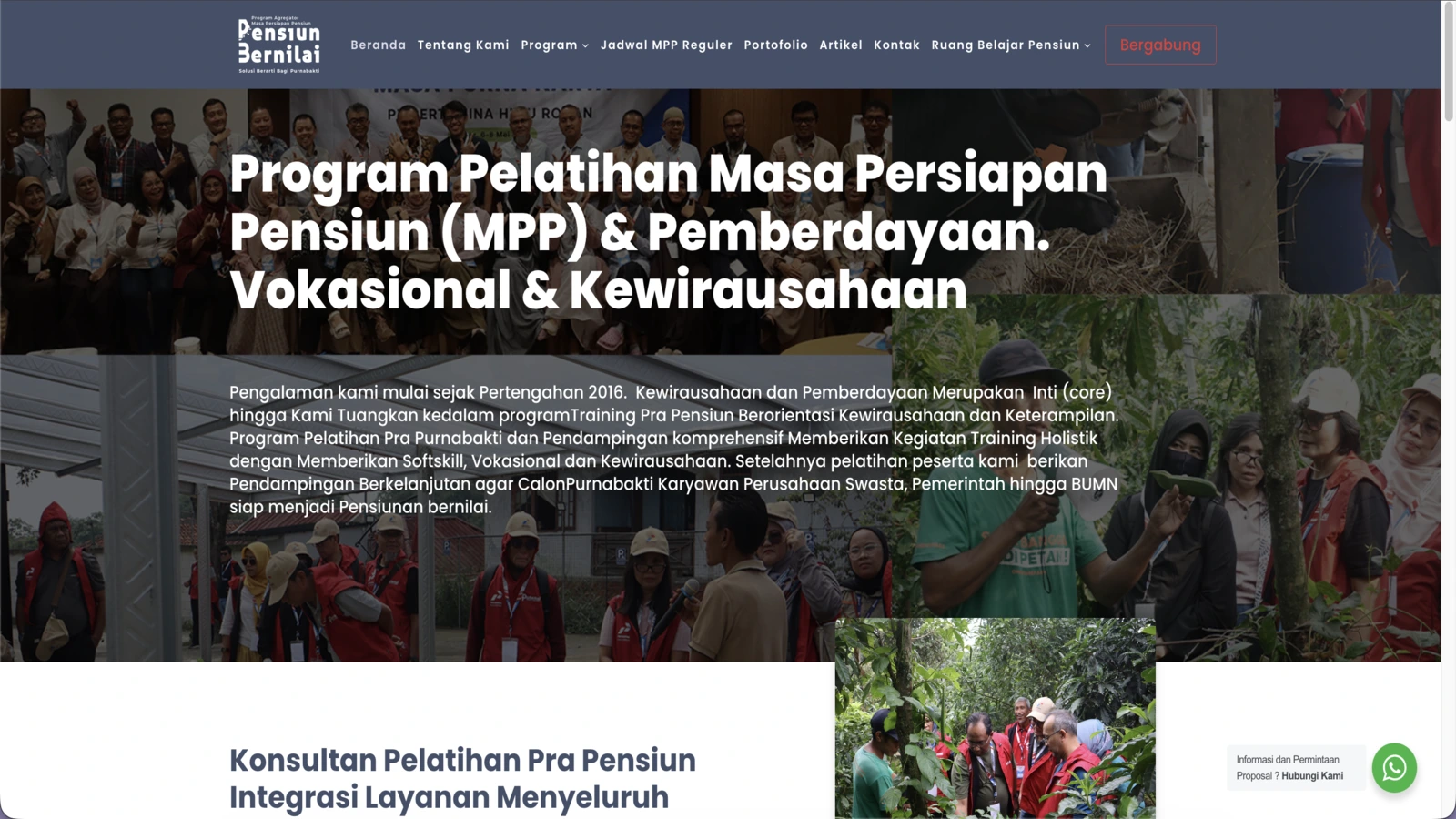 Pensiun Bernilai
