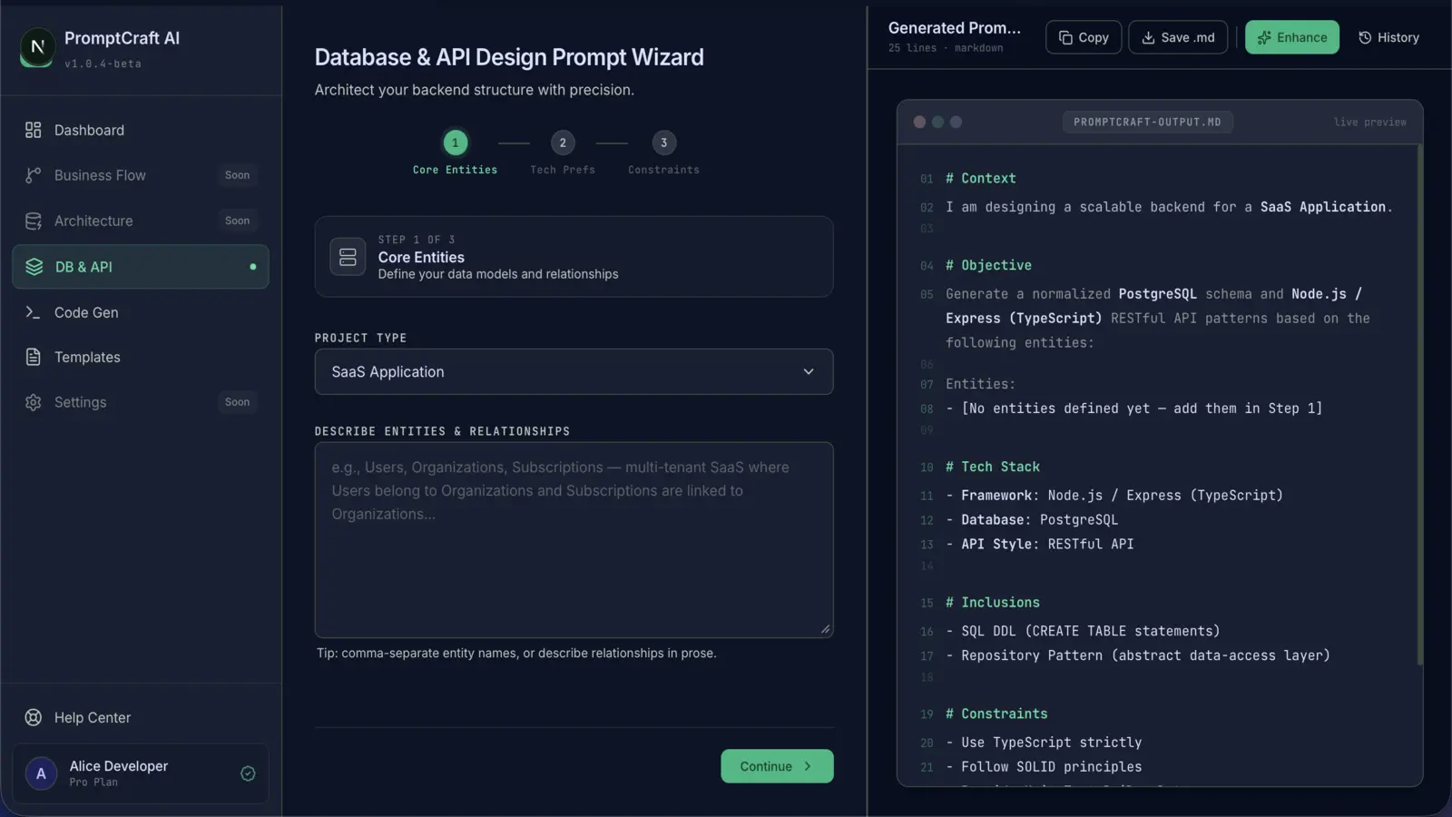 PromptCraft AI